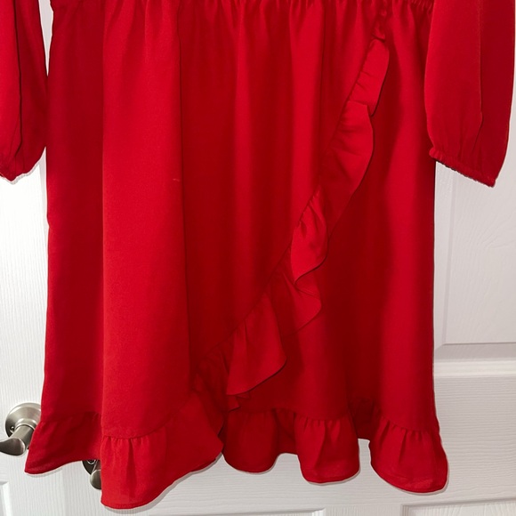 LOFT RED DRESS - Picture 2 of 4